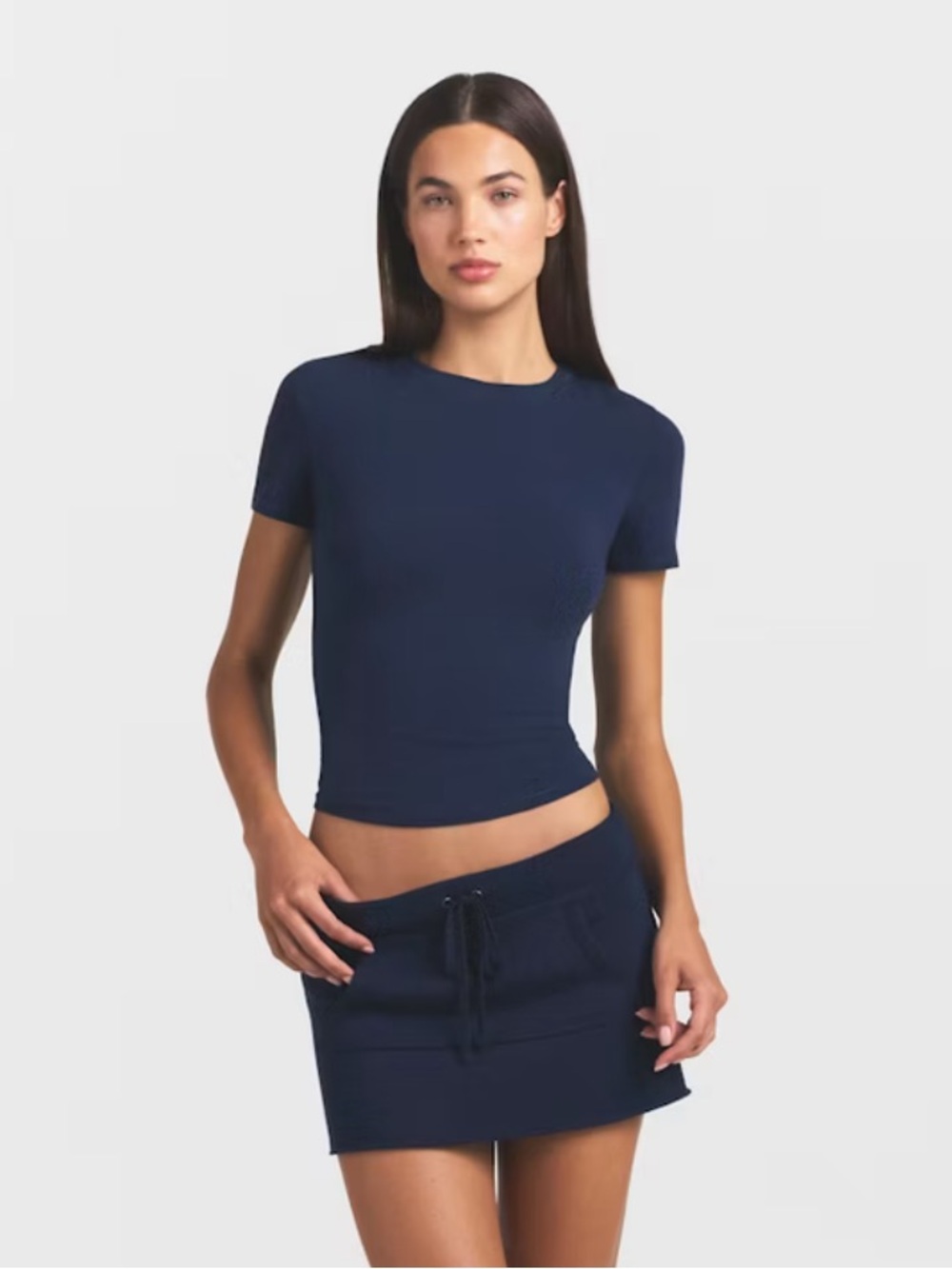 Skims cotton jersey tee shirt